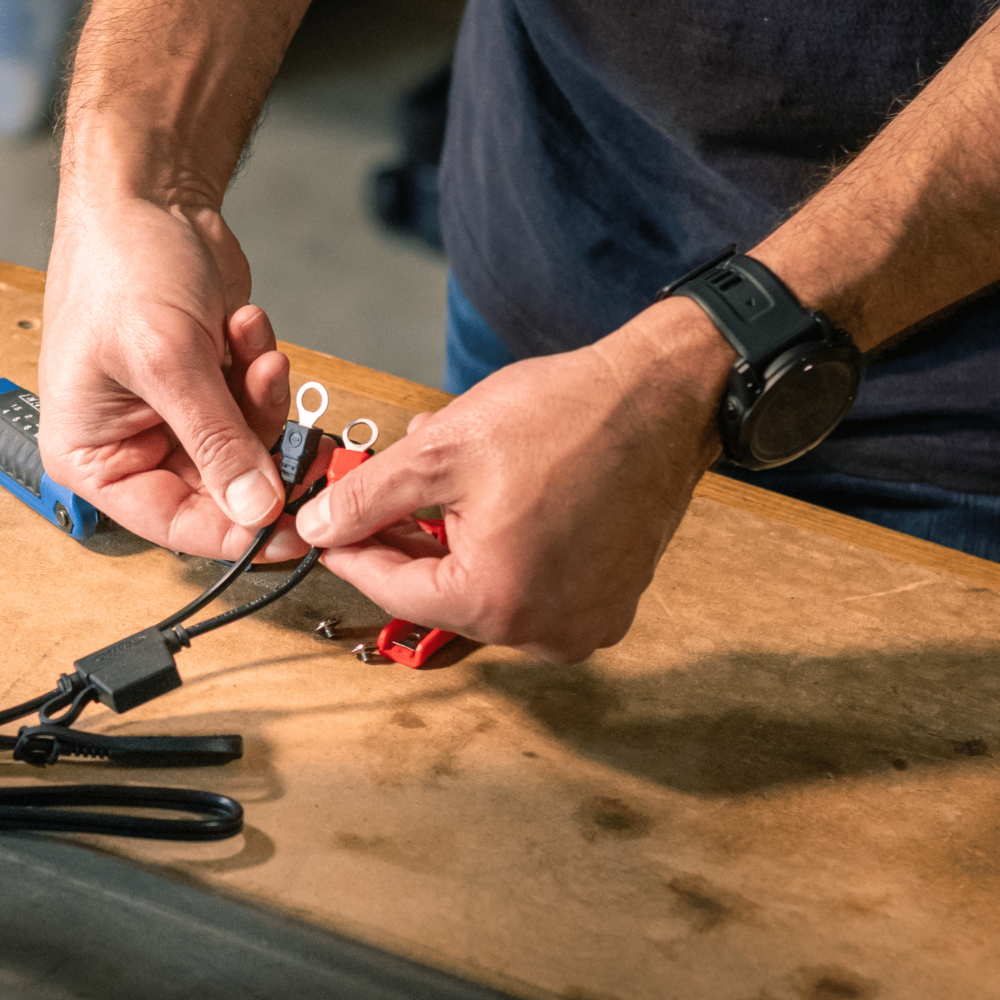 Battery Tender® Alligator Clip and Ring Terminal Combo with Quick Disconnect