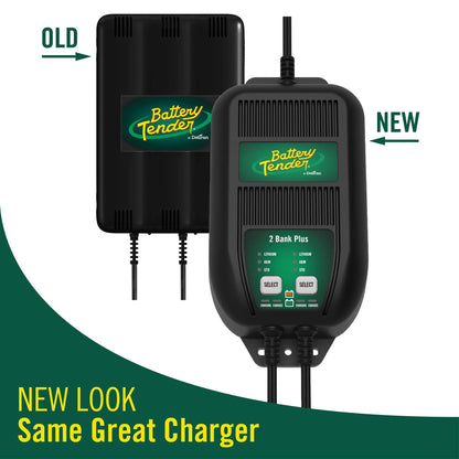 Battery Tender® 2-Bank, 1.25 AMP 12V Battery Charger