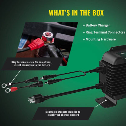 Battery Tender® PowerPlus 24V 20 AMP Single Output On-Board Battery Charger and Maintainer