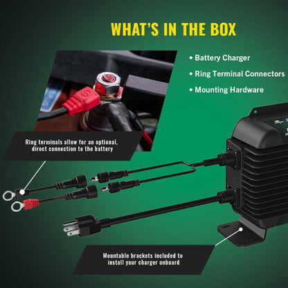 Battery Tender®PowerPlus 36V 18 AMP Single Output On-Board Battery Charger and Maintainer