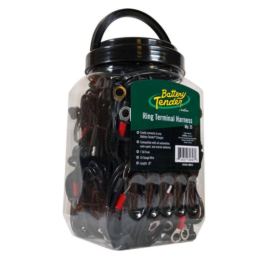 Battery Tender® Ring Terminal Harness with Quick Disconnect 25 Pack
