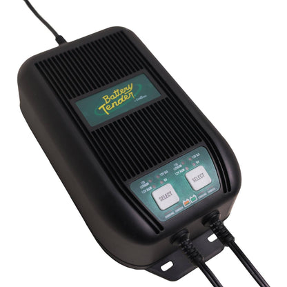 Battery Tender® 2-Bank Selectable 12V or 6V, 6 AMP Battery Charger