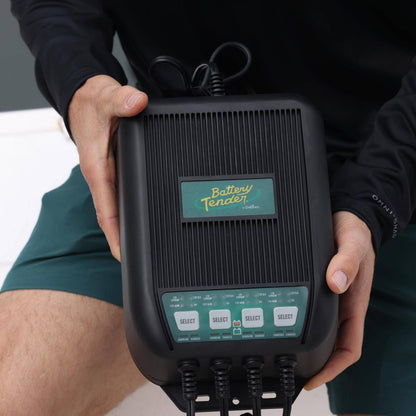 Battery Tender® 4-Bank Selectable 12V or 6V, 12 AMP Battery Charger