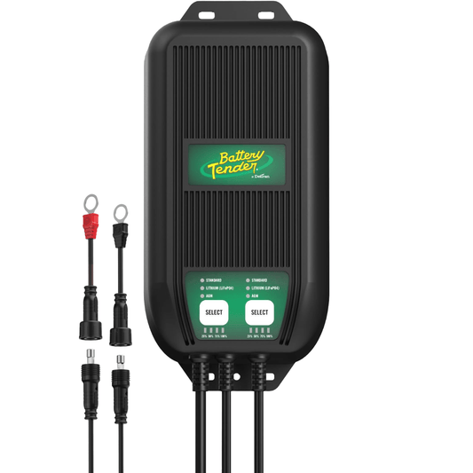 Battery Tender® WaveCharge Pro 2-Bank 12V,  20 AMP Battery Charger