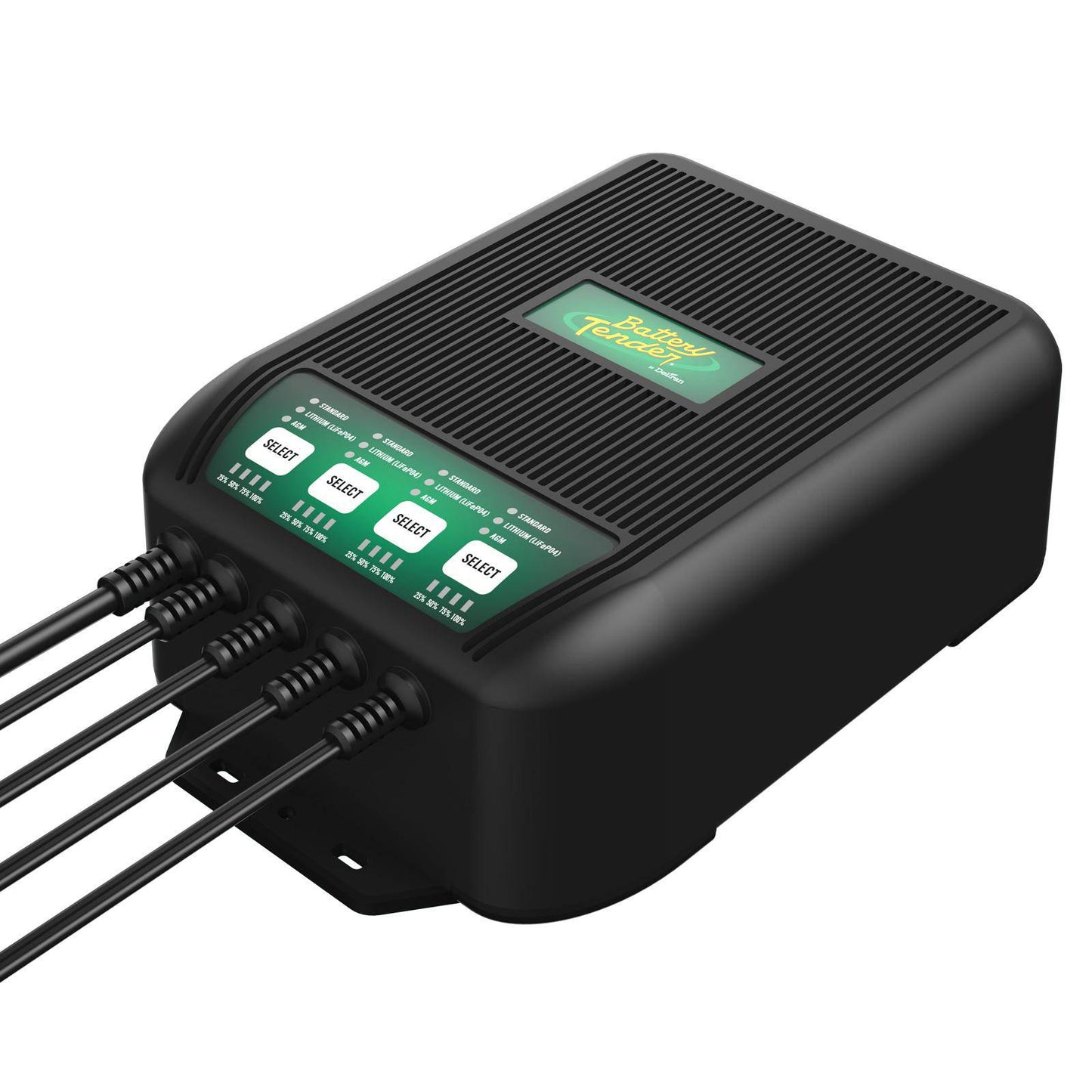 Battery Tender® WaveCharge Pro 4-Bank 12V,  40 AMP Battery Charger