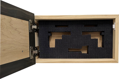 Bellewood Designs - Secure Gun Cabinet with Deer Scene