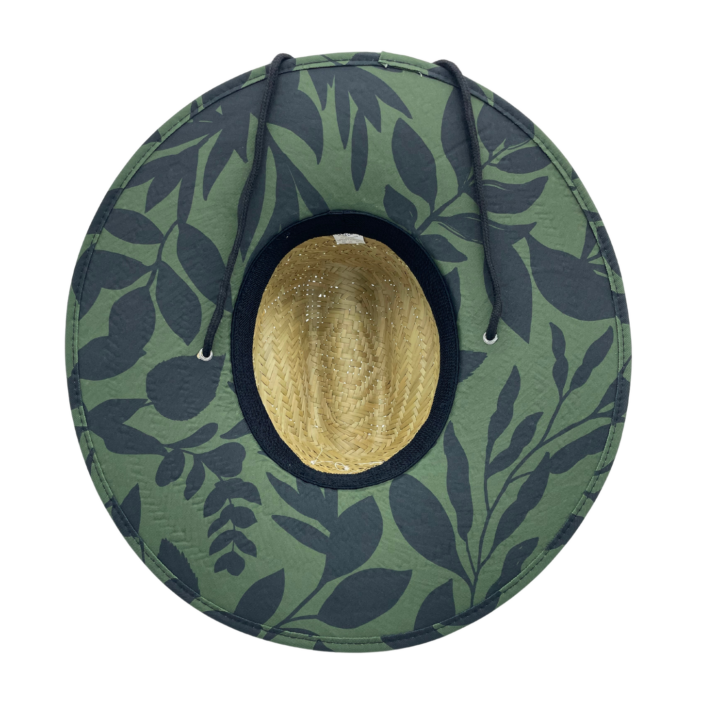 COR Surf Straw Beach Lifeguard Sun Hat - Kona Green