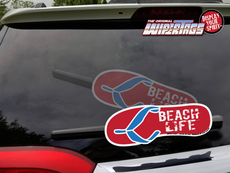 Beach Life Sandal WiperTags