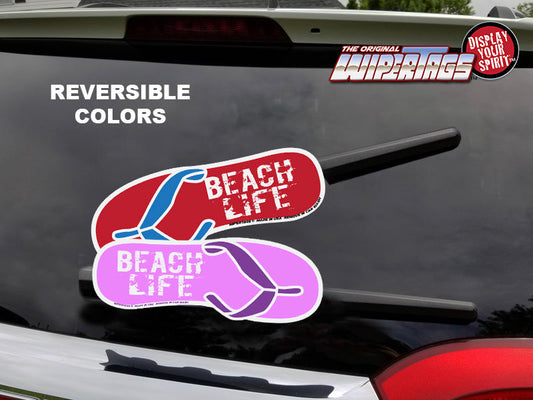Beach Life Sandal WiperTags