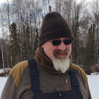 The Buffalo Wool Co. Ribbed Extreme Bison Beanie