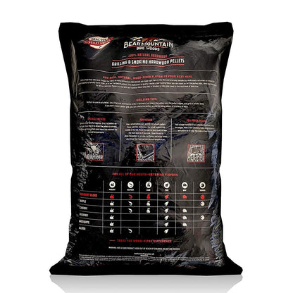 Bear Mountain BBQ All Natural Bourbon Craft Blend Wood Smoker Pellets, 20 Pounds - Angler's Pro Tackle & Outdoors