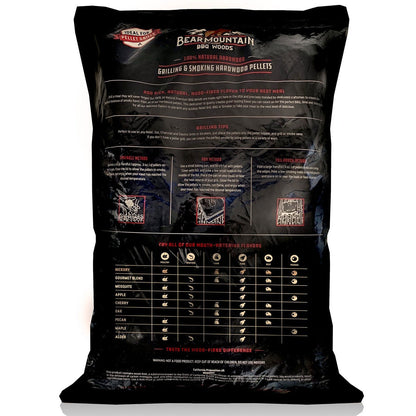 Bear Mountain BBQ All Natural Hardwood Oak BBQ Smoker Pellets, 20 lbs (2 Pack) - Angler's Pro Tackle & Outdoors