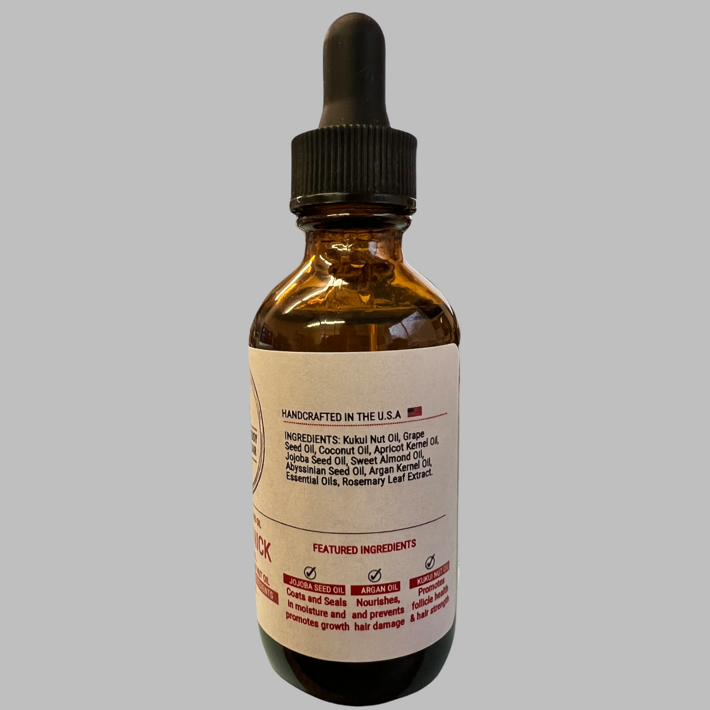 Sudsy Bear Ol' Saint Nick Organic Beard Oil
