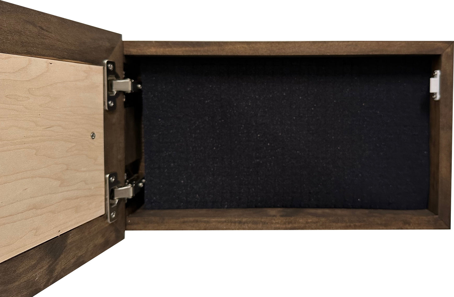 Bellewood Designs - Wood Gun Cabinet Bears In The Woods Wall Decoration - Hidden Gun Safe To Securely Store Your Gun In Plain Sigh