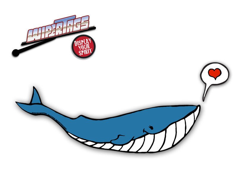Beatrice the Whale WiperTags & Decals - Angler's Pro Tackle & Outdoors