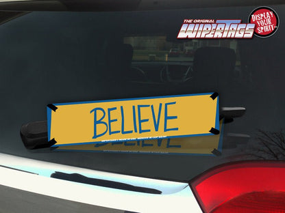 Believe Inspirational Sign WiperTags - Angler's Pro Tackle & Outdoors