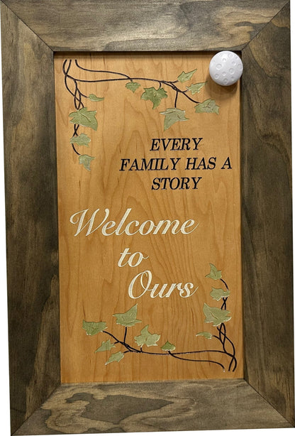 Bellewood Designs - Wooden Gun Safe Wall Mountable Decoration Every Family Has a Story Welcome to Ours … - Angler's Pro Tackle & Outdoors