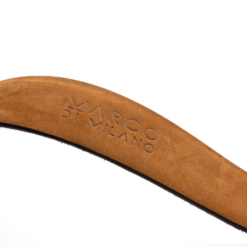 Marco Di Milano Riccardo Belt Rustic Cognac