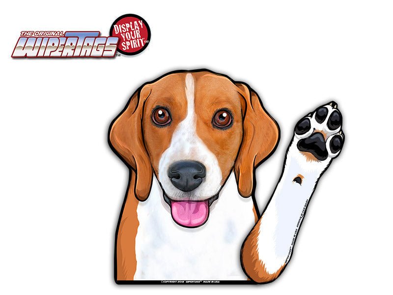 Benny the Beagle Waving Dog WiperTags - Angler's Pro Tackle & Outdoors