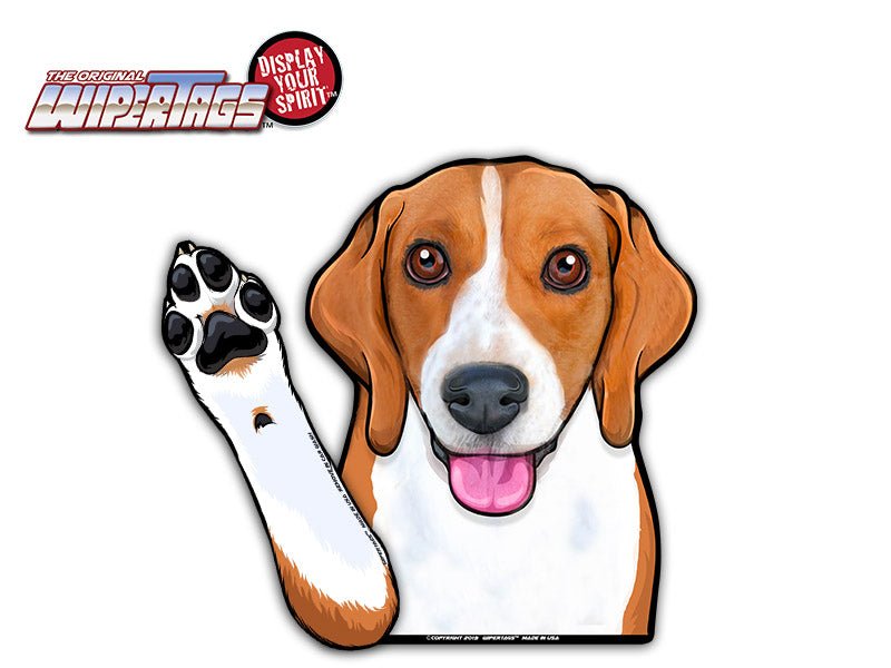 Benny the Beagle Waving Dog WiperTags - Angler's Pro Tackle & Outdoors