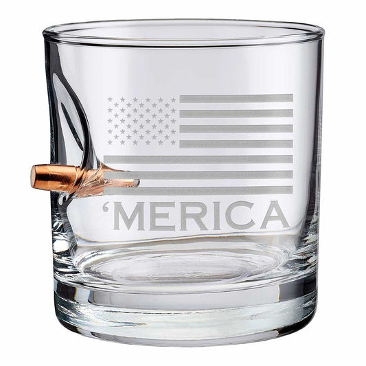 BenShot - 'Merica Rocks Glass - 11oz - Angler's Pro Tackle & Outdoors