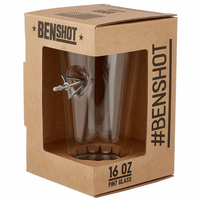 BenShot - Patriotic Broadhead Pint Glass - Angler's Pro Tackle & Outdoors