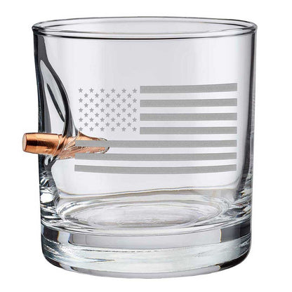 BenShot - US Flag Rocks Glass - 11oz - Angler's Pro Tackle & Outdoors