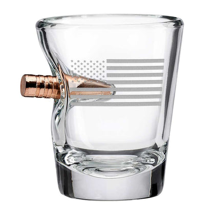 BenShot - US Flag Shot Glass - 2oz - Angler's Pro Tackle & Outdoors