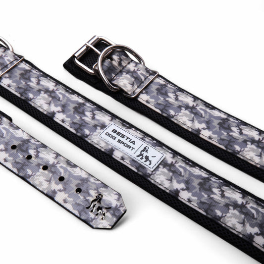 BESTIA DOG SPORT COLLAR GREY CAMO - Angler's Pro Tackle & Outdoors