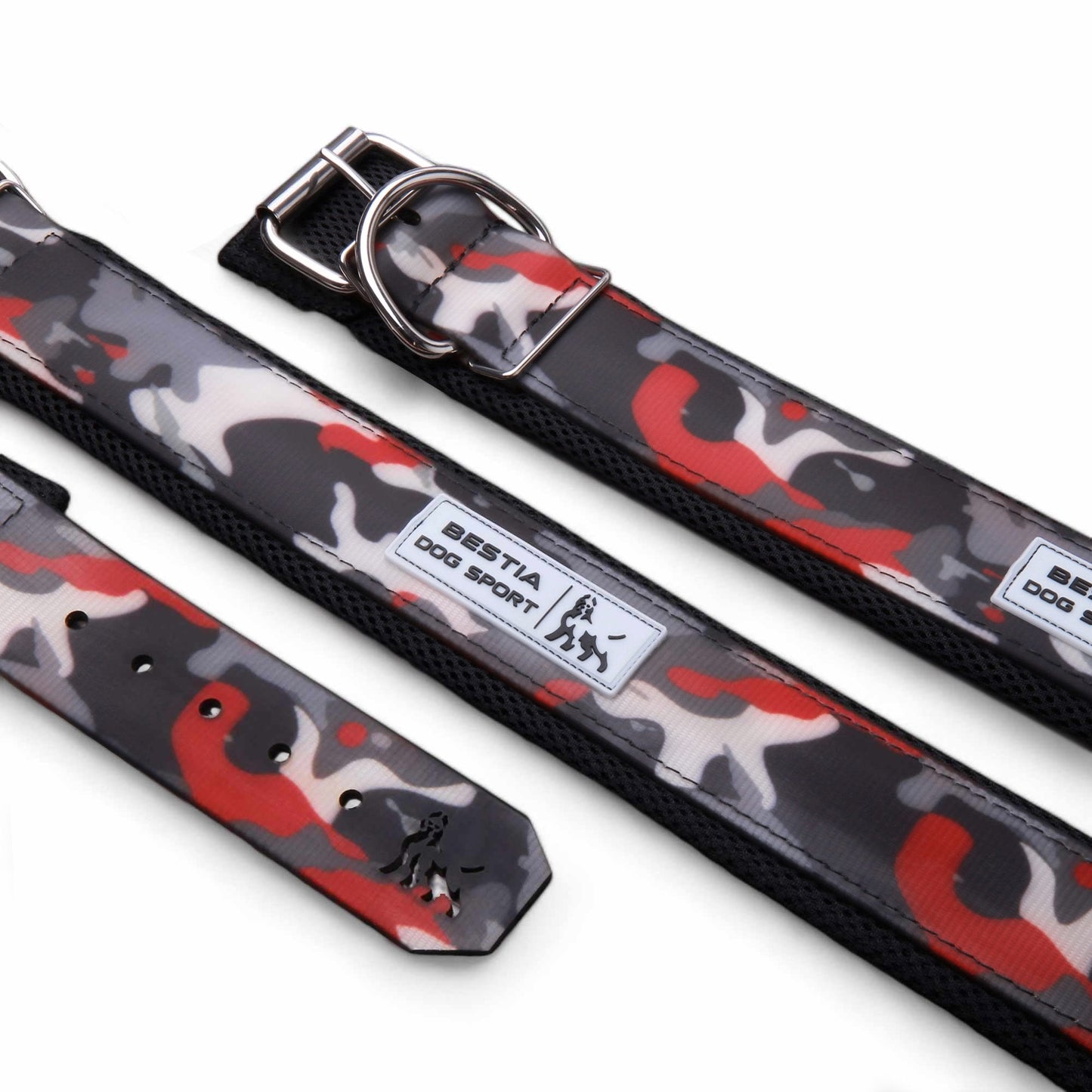 BESTIA DOG SPORT COLLAR RED CAMO - Angler's Pro Tackle & Outdoors