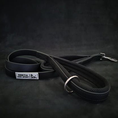 BESTIA DOG SPORT dual handle leash black - Angler's Pro Tackle & Outdoors