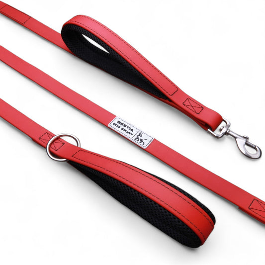 BESTIA DOG SPORT dual handle leash Red - Angler's Pro Tackle & Outdoors