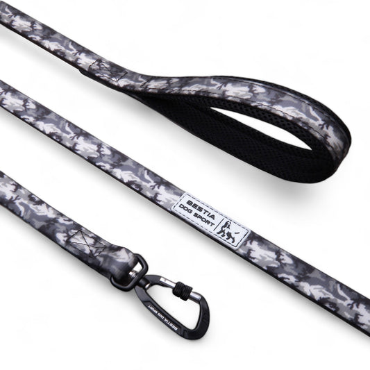 Bestia Dog Sport Tactical Leash Grey Camo - Angler's Pro Tackle & Outdoors