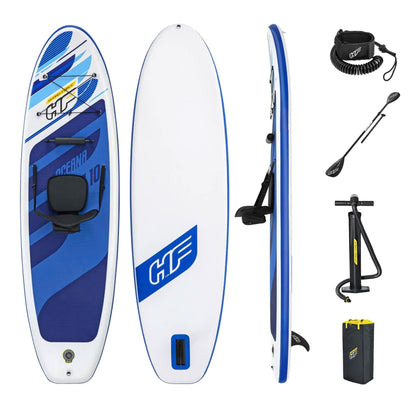 Bestway Hydro - Force Oceana Inflatable Stand - Up Paddle Board and Kayak Water Set - Angler's Pro Tackle & Outdoors