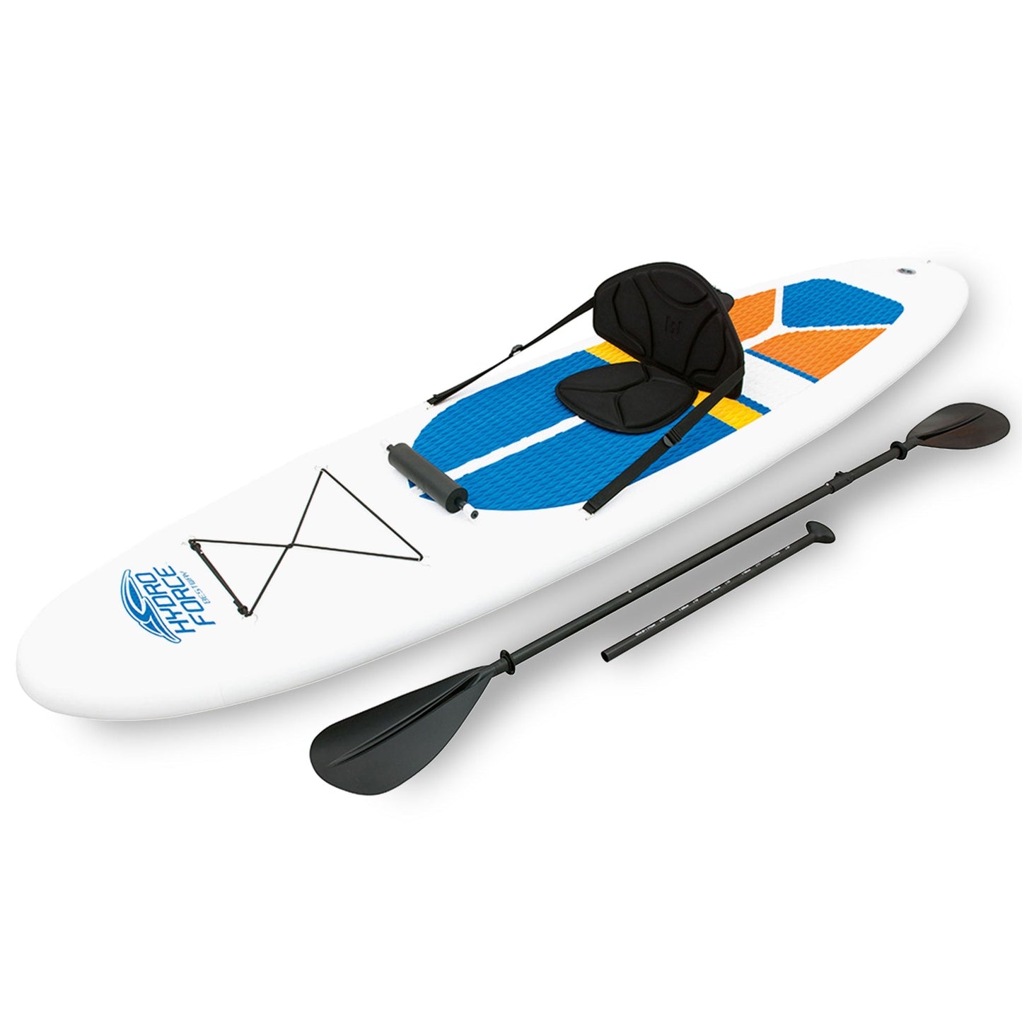 Bestway Hydro - Force White Cap 10' Inflatable Stand Up Paddle Board Kayak Set - Angler's Pro Tackle & Outdoors