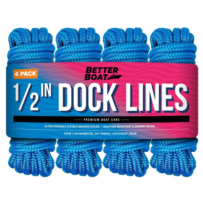 Better Boat - 1/2 Dock Lines 25FT - Angler's Pro Tackle & Outdoors