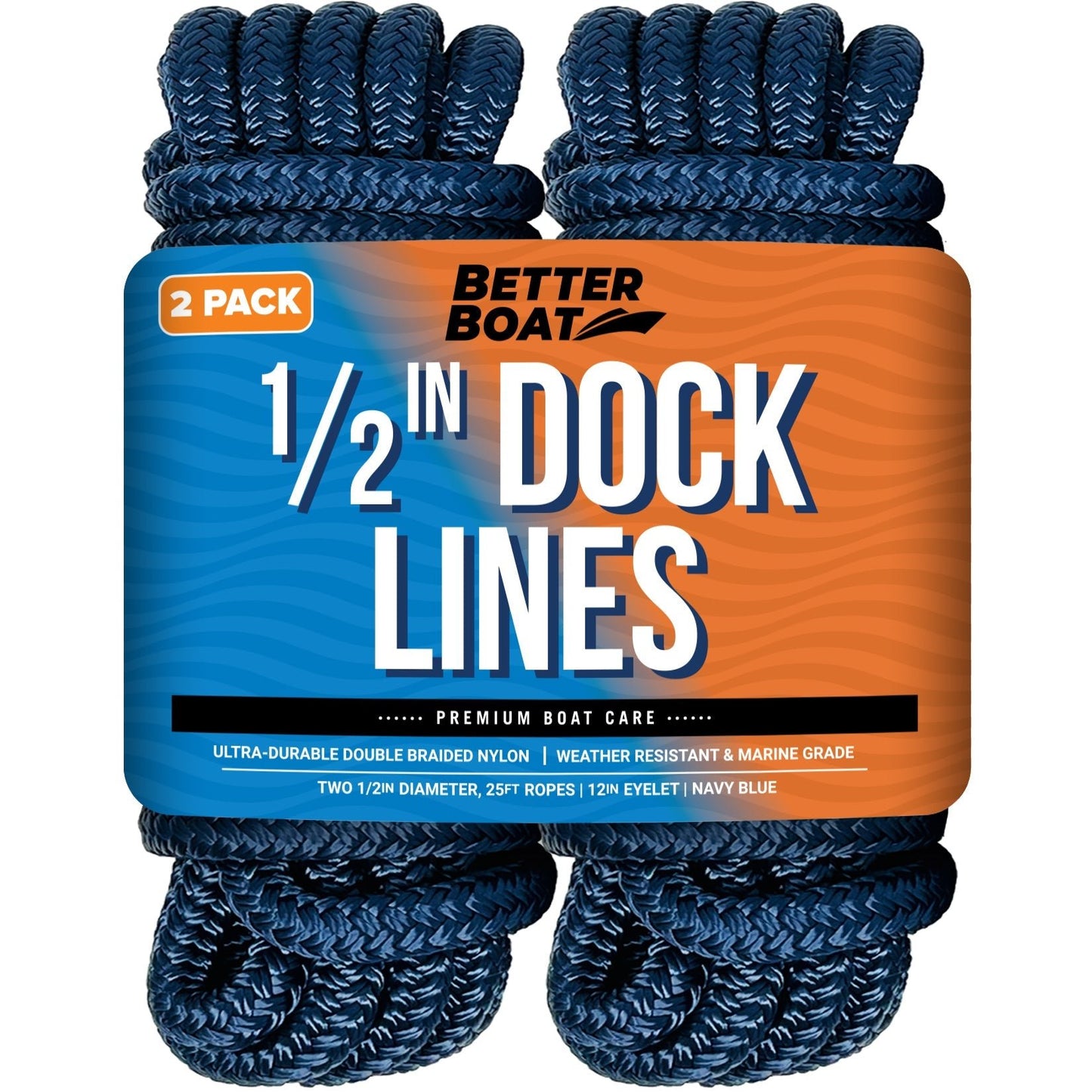 Better Boat - 1/2 Dock Lines 25FT - Angler's Pro Tackle & Outdoors