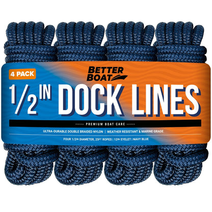 Better Boat - 1/2 Dock Lines 25FT - Angler's Pro Tackle & Outdoors