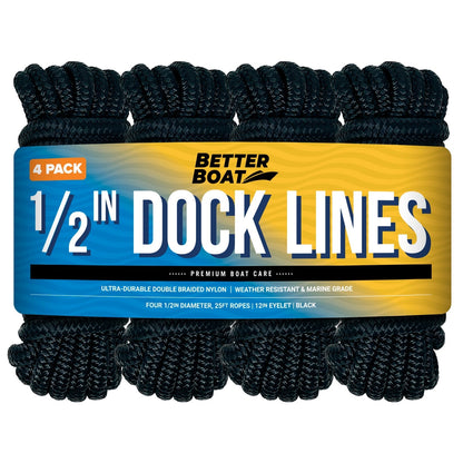 Better Boat - 1/2 Dock Lines 25FT - Angler's Pro Tackle & Outdoors