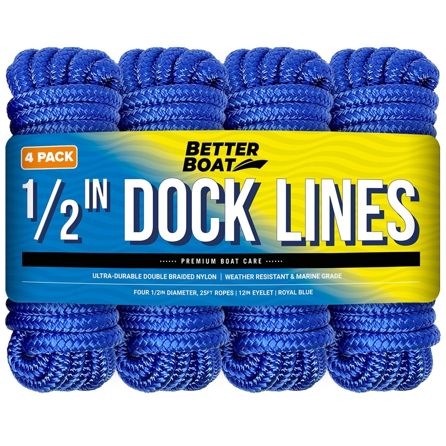 Better Boat - 1/2 Dock Lines 25FT - Angler's Pro Tackle & Outdoors