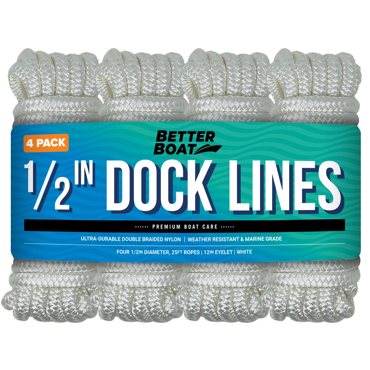 Better Boat - 1/2 Dock Lines 25FT - Angler's Pro Tackle & Outdoors