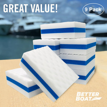 Better Boat - 3 Packs Boat Scuff Erasers in One Box (9 Erasers) - Angler's Pro Tackle & Outdoors