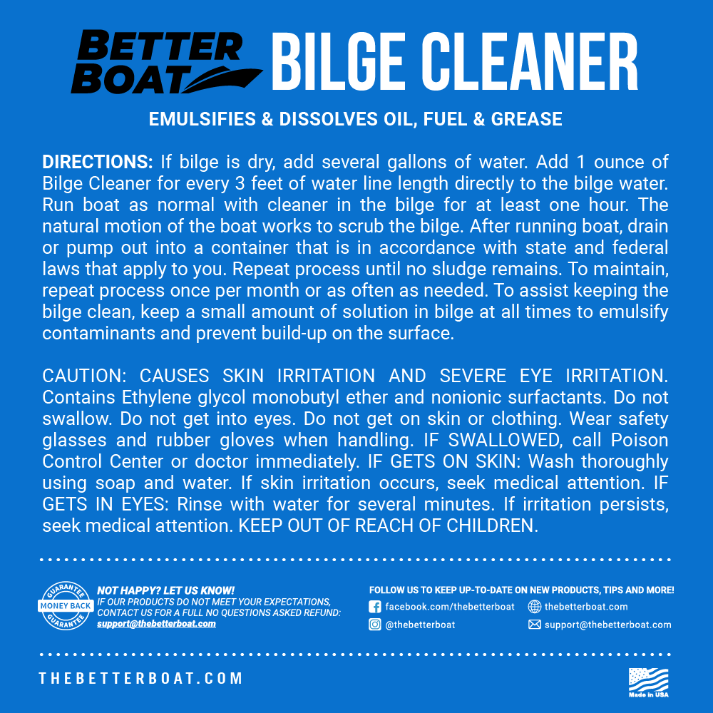 Better Boat - Bilge Cleaner Concentrate - Angler's Pro Tackle & Outdoors