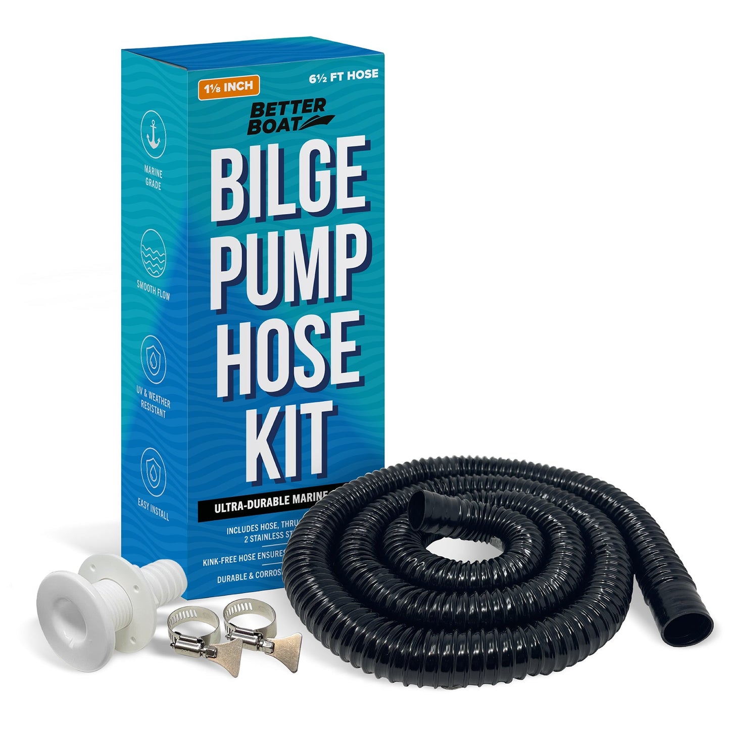 Better Boat - Bilge Pump Hose Kit - Angler's Pro Tackle & Outdoors