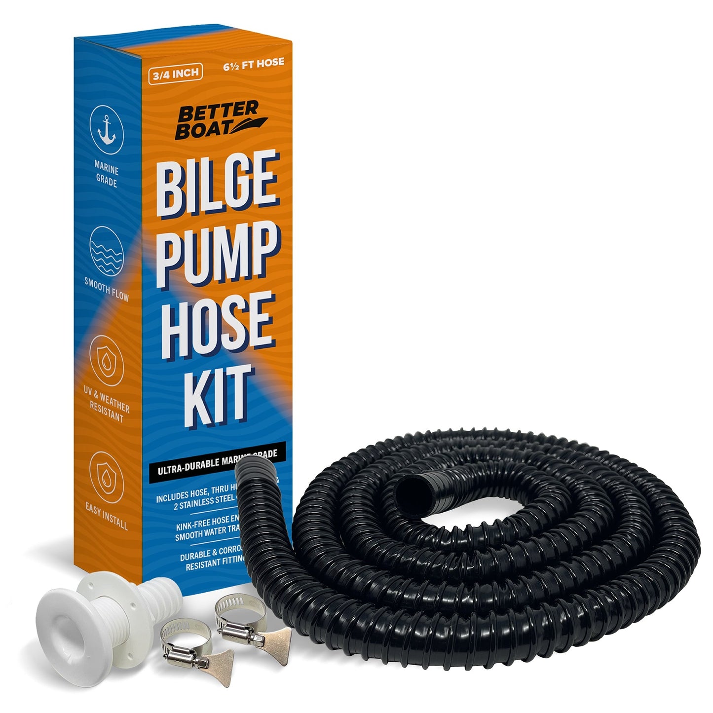 Better Boat - Bilge Pump Hose Kit - Angler's Pro Tackle & Outdoors