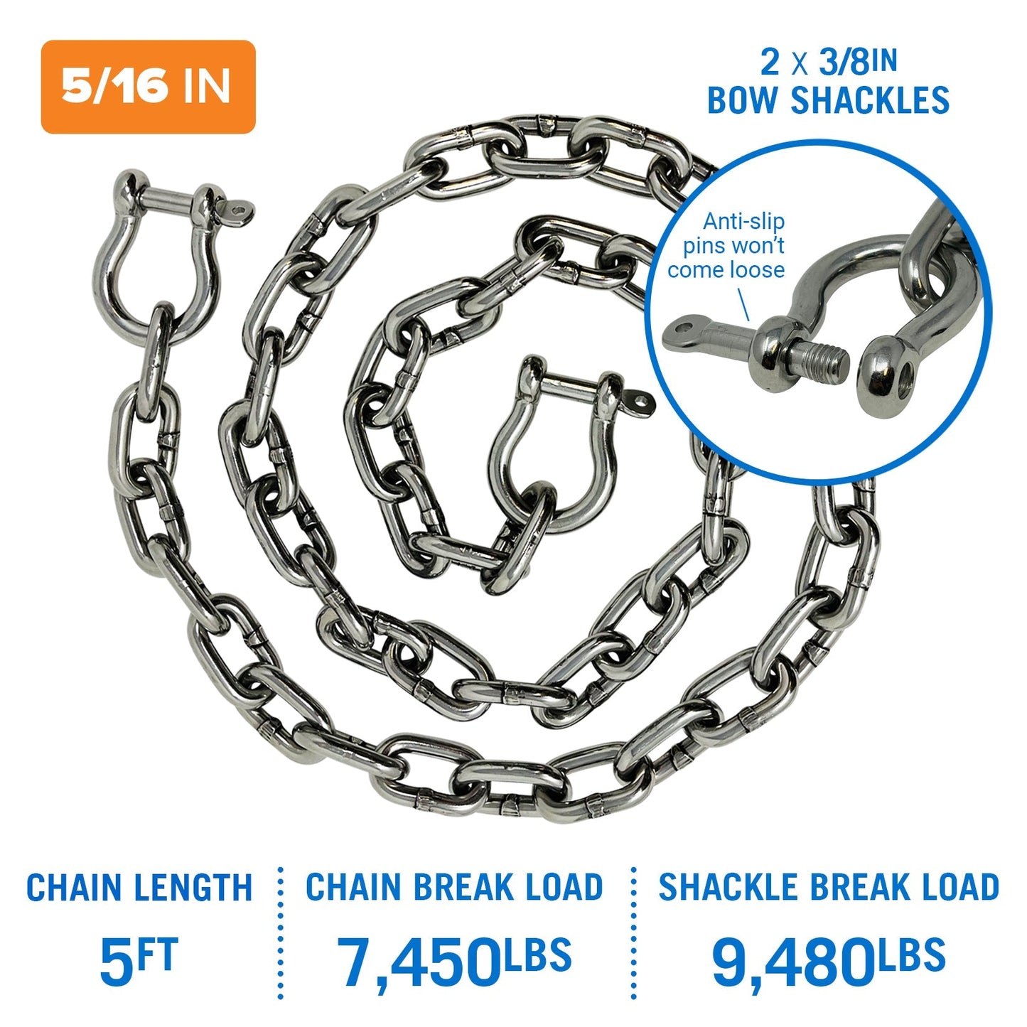 Better Boat - Boat Anchor Chain - Angler's Pro Tackle & Outdoors