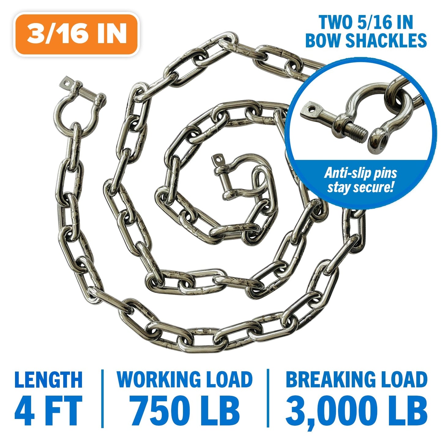 Better Boat - Boat Anchor Chain - Angler's Pro Tackle & Outdoors