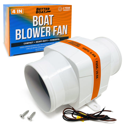 Better Boat - Boat Blower Fan Inline 12v - Angler's Pro Tackle & Outdoors