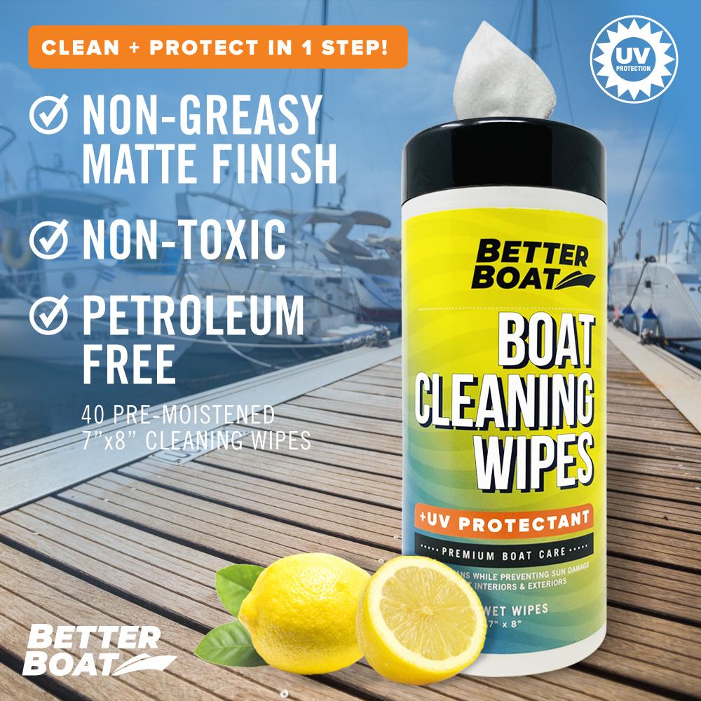 Better Boat - Boat Cleaner Wipes with UV - Angler's Pro Tackle & Outdoors