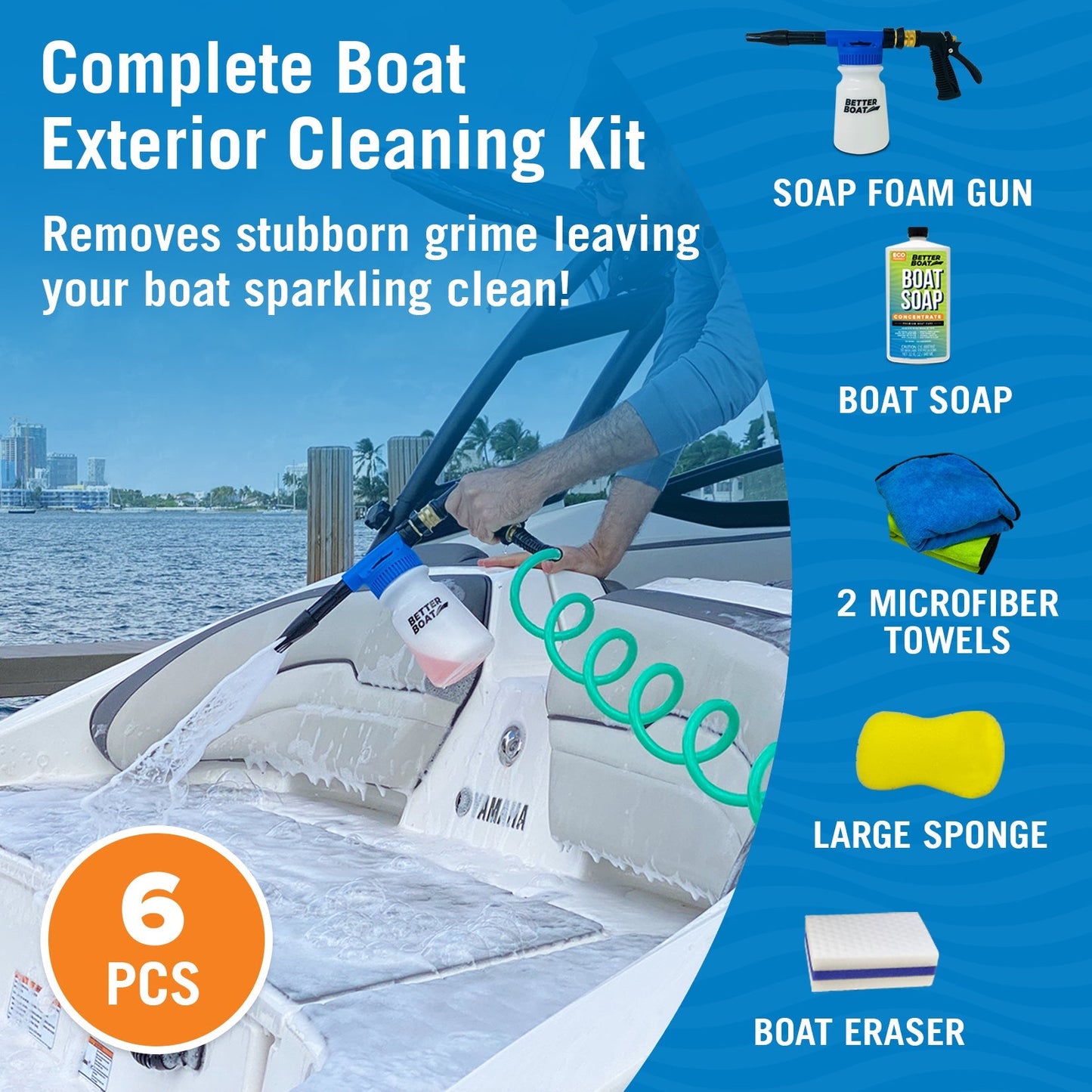 Better Boat - Boat Exterior Cleaning Kit - Angler's Pro Tackle & Outdoors